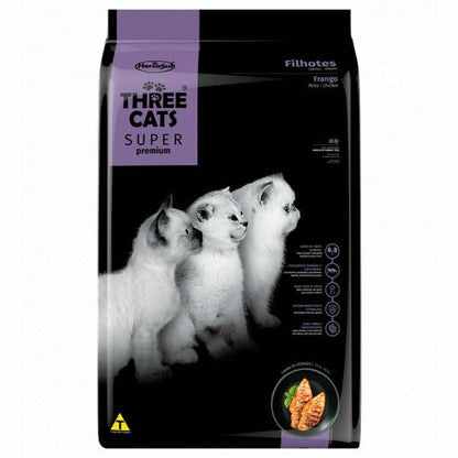 Three Cats Super Premium Kitten - Chicken 3kg
