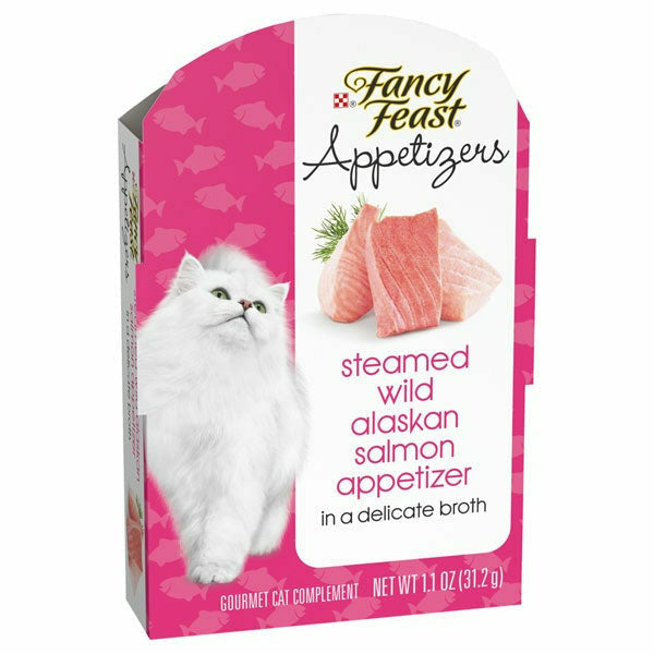 Fancy Feast Appetizers - Steamed Wild Alaskan Salmon