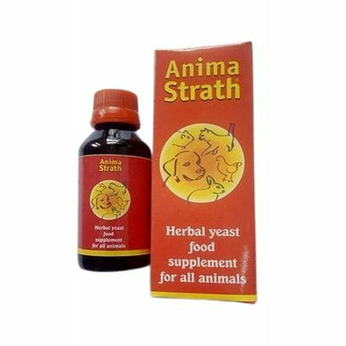 Anima Strath Hearbal Yeast Food Supplement for ALL Animals 250ml